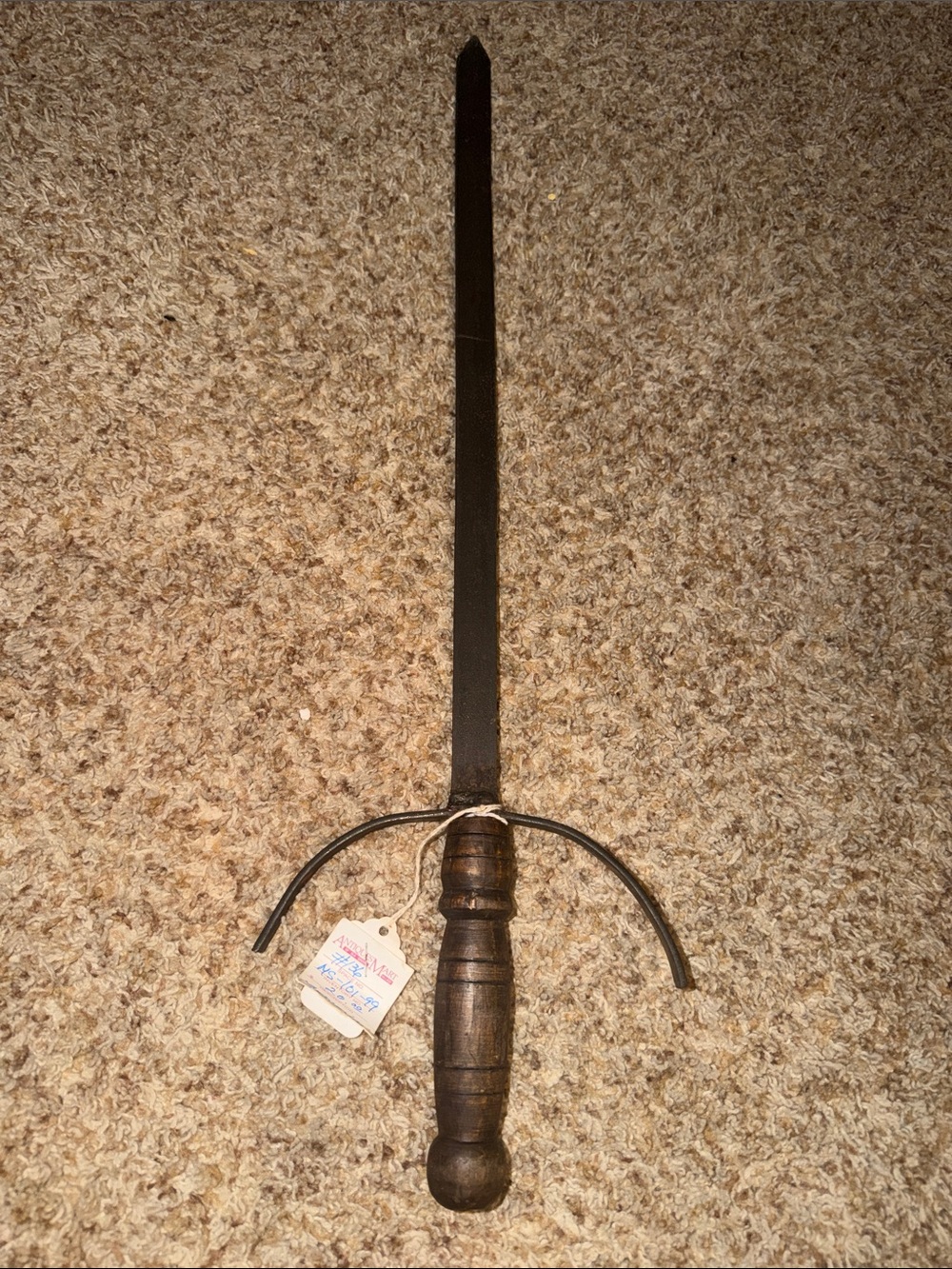 Rustic Brown Decorative medieval Sword